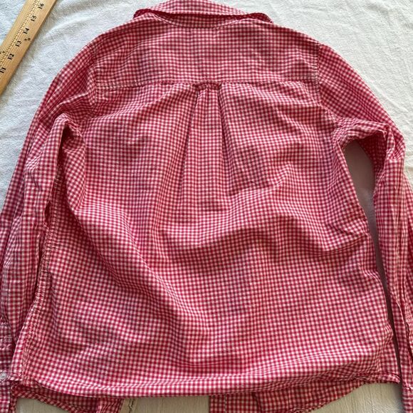 H&M gingham picnic button up shirt - Picture 6 of 6